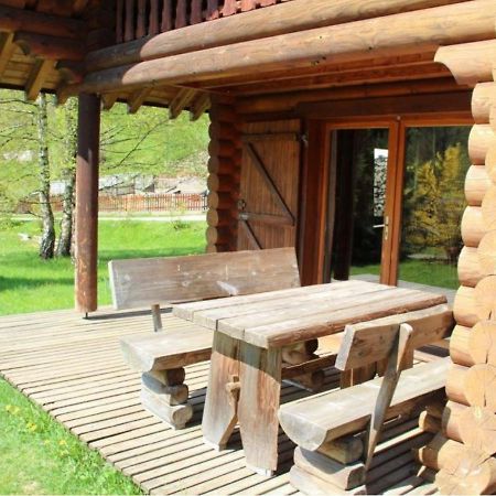 L'Ours Noir Chalet En Rondins La Bresse Kültér fotó