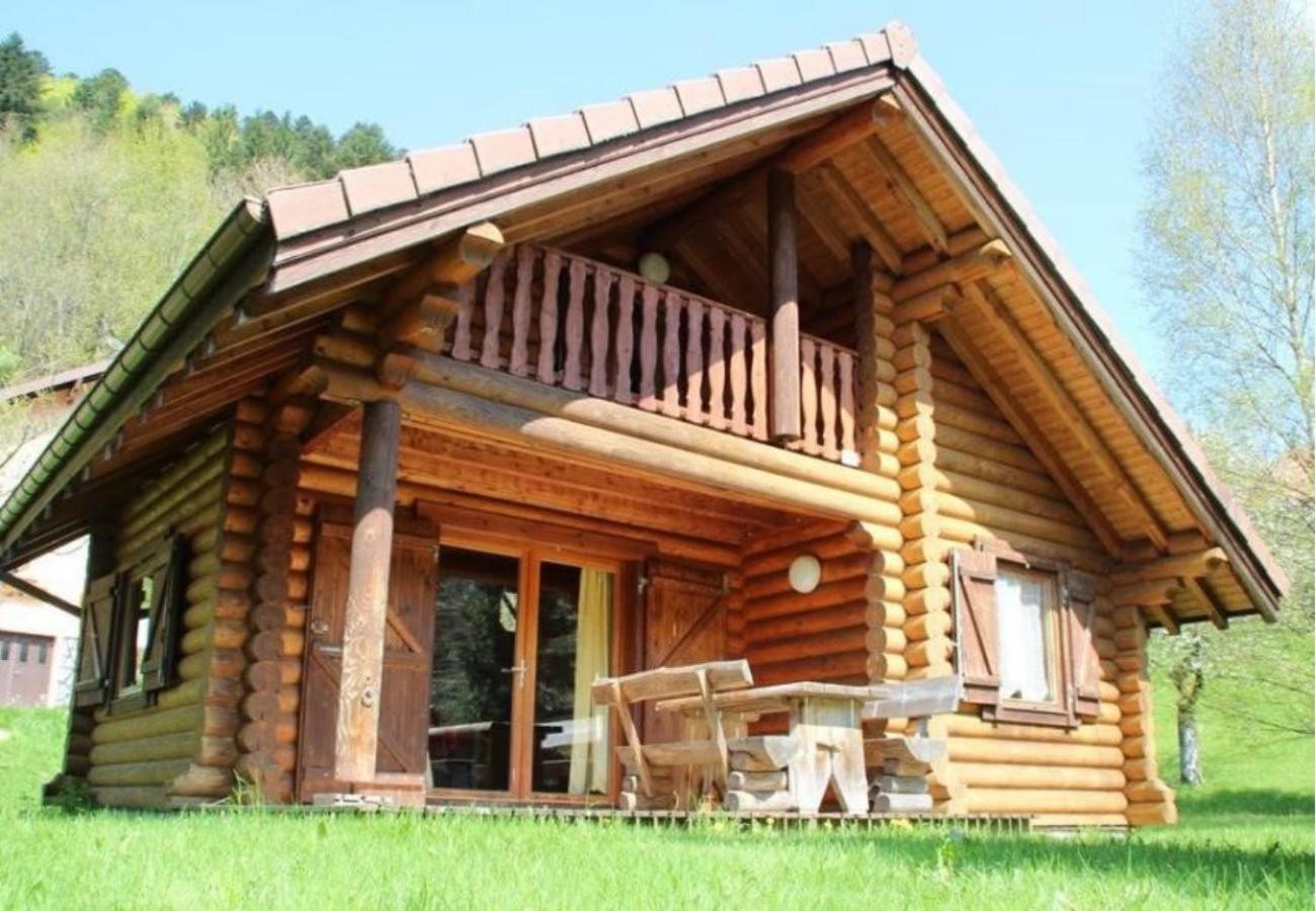L'Ours Noir Chalet En Rondins La Bresse Kültér fotó