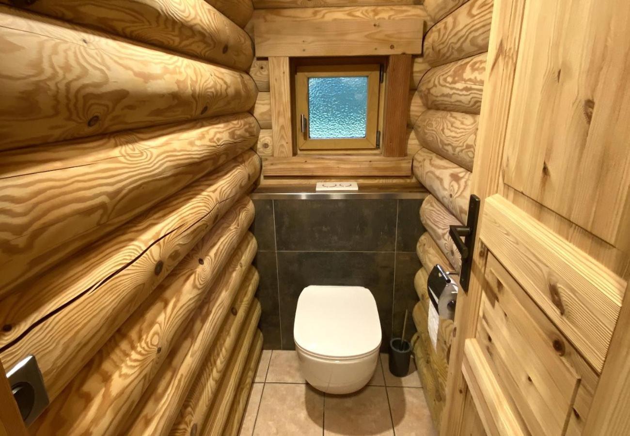 L'Ours Noir Chalet En Rondins La Bresse Kültér fotó