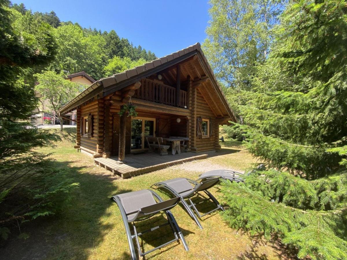 L'Ours Noir Chalet En Rondins La Bresse Kültér fotó