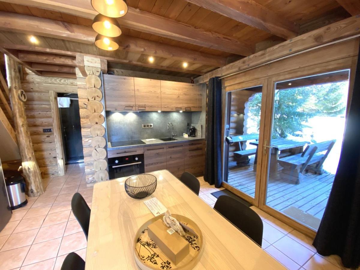 L'Ours Noir Chalet En Rondins La Bresse Kültér fotó
