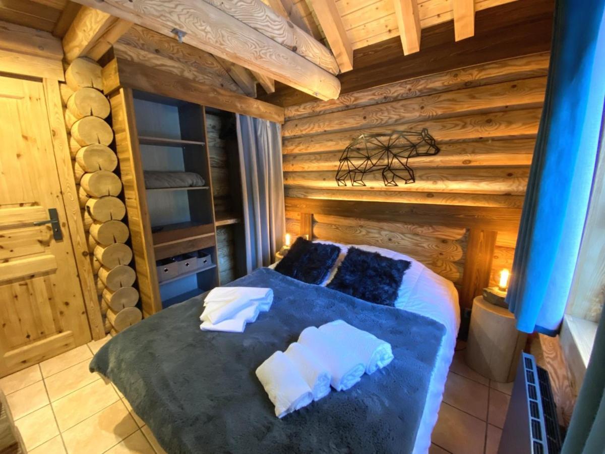 L'Ours Noir Chalet En Rondins La Bresse Kültér fotó