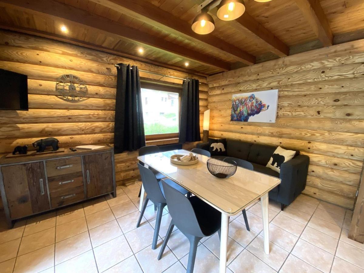 L'Ours Noir Chalet En Rondins La Bresse Kültér fotó